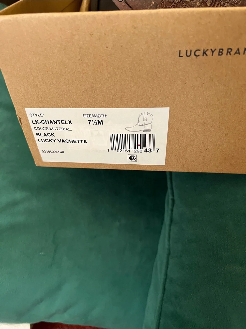 Lucky Brand LK-ChantelX Western Boot